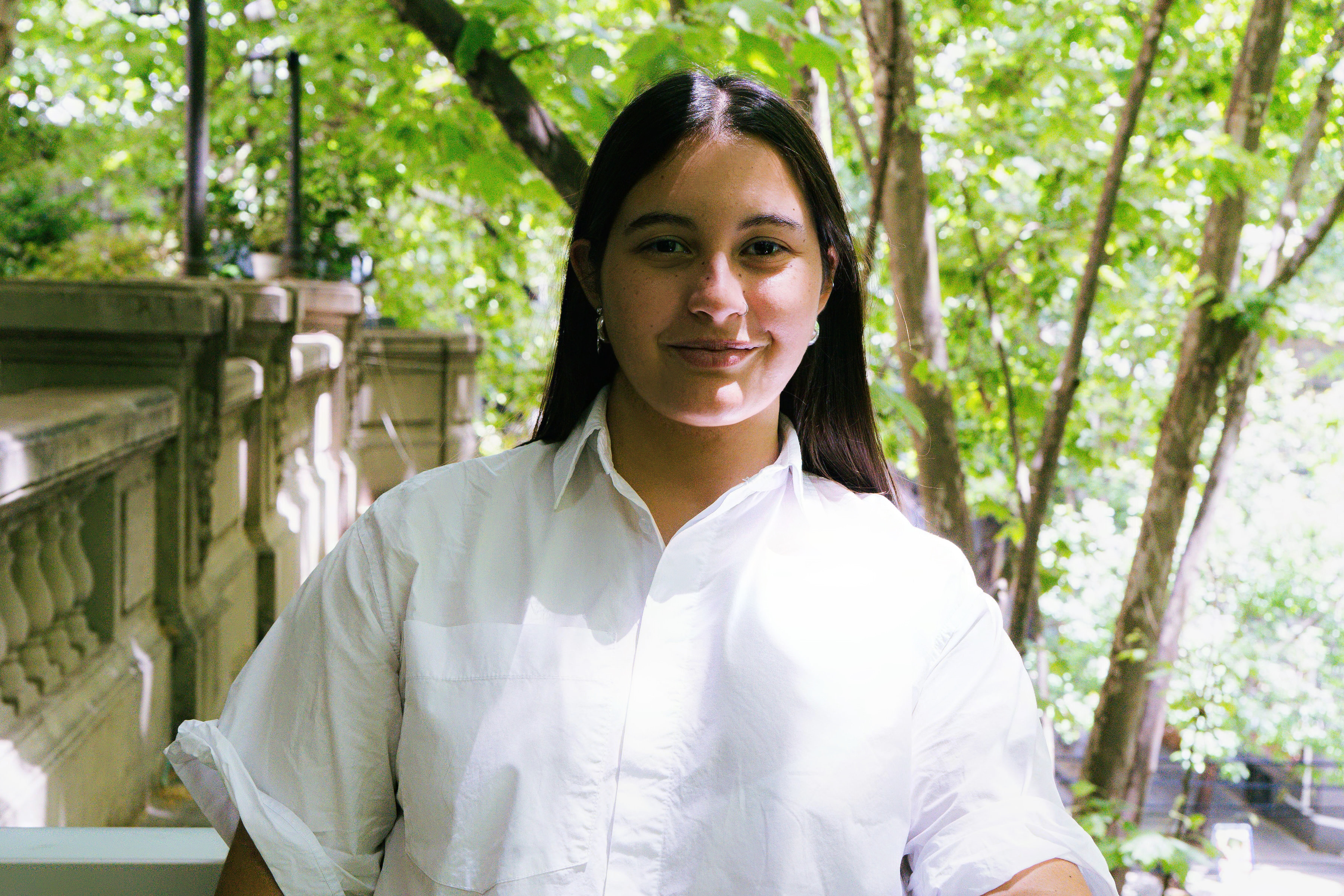 Martina, del equipo de Globa